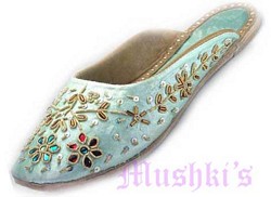 Beaded Slippers - click here for large view